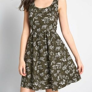 MODCLOTH Good Enough to Strut A-line Dress